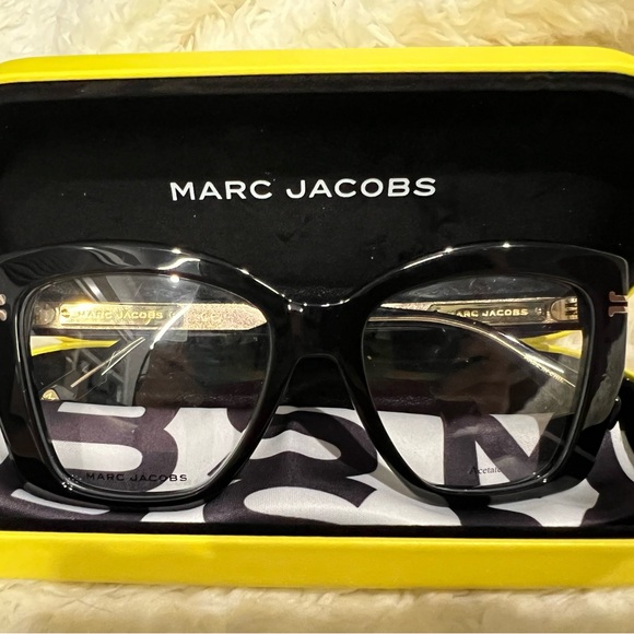 Marc Jacobs Black Eyeglasses - Picture 2 of 5